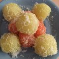 Cooksnap dari Etta Dwi28 untuk resep Onde2 Ubi/Bola2 Singkong Kukus