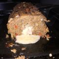 El cooksnap de Cíntia Leal cuando hizo Pan de carne económico.