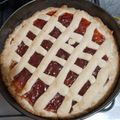 El cooksnap de Rosario Viera cuando hizo Pastafrola clásica de membrillo.