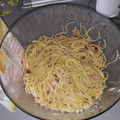El cooksnap de Hiedra cuando hizo Pasta carbonara (original).