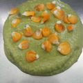 Rajeshwari Bhat's cooksnap of when they made Palak corn.
