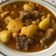 El cooksnap de anabel cuando hizo Jarrete de ternera con garbanzos al ras el hanout y verduras.
