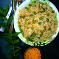 Sudha Agrawal का कुकस्नैप जब उन्होंने चूड़ा मटर फ्राई (Chuda Matar fry recipe in hindi) बनाया था।