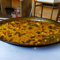 El cooksnap de Sarah Díaz cuando hizo Paella valenciana.