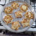 El cooksnap de Humberto Mauricio cuando hizo Canastitas de zapallito y pollo.