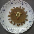 Vandana Johri का कुकस्नैप जब उन्होंने सूजी बादाम हलवा (Suji Badam Halwa Recipe in Hindi) बनाया था।