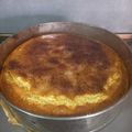 El cooksnap de Jorge Alonso Chorda cuando hizo Coca de llanda de leche (molde 30x21 aprox).