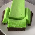Cooksnap dari ning endang untuk resep Brownis coklat pandan