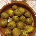 El cooksnap de Maria Martin cuando hizo Papas arrugadas con mojo.