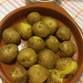 El cooksnap de Maria Martin cuando hizo Papas arrugadas con mojo.