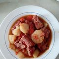El cooksnap de antonio cuando hizo Patatas guisadas con costillas adobadas.