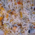 Farzana Memon 's cooksnap of when they made Spicy chana pulao.