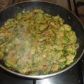 El cooksnap de Kiko cuando hizo Tortilla de calabacines.