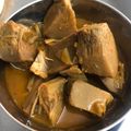 Pooja Singh's cooksnap of when they made Raw Jackfruit Curry (Enchor Dalna).