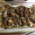 El cooksnap de Mrtupi cuando hizo Alitas de pollo al horno con patatas y verduras.