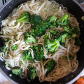El cooksnap de Maria Cristina Frigerio cuando hizo Fideos con brócoli.