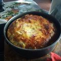 El cooksnap de Leonardo Cuello cuando hizo Tarta de cebolla, jamón y muzzarella.