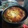 El cooksnap de Leonardo Cuello cuando hizo Tarta de cebolla, jamón y muzzarella.