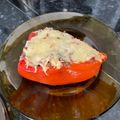 El cooksnap de Nita Pérez Vicente cuando hizo Pimientos rellenos (para enfermos renales).