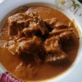Cooksnap Julia ALeen Aireish semasa beliau membuat Kari Kambing Qurban.