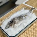 El cooksnap de Irene-Guirao cuando hizo Dorada a la sal en el horno.