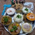 Dipti Mehrotra का कुकस्नैप जब उन्होंने अन्नकूट भोग थाली (Annkut bhog thali recipe in hindi) बनाया था।