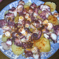El cooksnap de Juaqui cuando hizo Pulpo a la gallega.