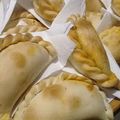 El cooksnap de Alexia de O cuando hizo Empanada bien tucumana.