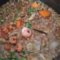 El cooksnap de Carmeta cuando hizo Lentejas con langostinos.
