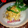 صورة من طبخات بنت الشام منى Madona ، شاركها بعد تجربة وصفة سلطة الحمص