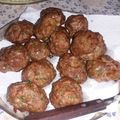 El cooksnap de Walquiria Minaglia cuando hizo Albóndigas al horno y sin pan rallado.