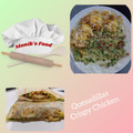 El cooksnap de Monik cuando hizo Quesadilla de pollo crujiente estilo Crispy chicken 🍗.