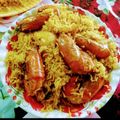 Ananya Roy's cooksnap of when they made চিংড়ির বিরিয়ানী(Prawn Biriyani recipe in Bengali).