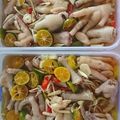Cooksnap của Lien Kim khi họ làm theo món Chân gà ngâm sả tắc