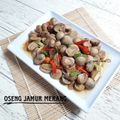 Cooksnap dari Mama fathan untuk resep Tumis Jamur Sosis