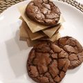 Nora Vesztergom Cooksnap-ja, amikor elkészítette a(z) Keserűcsokoládés korong (Cookies) receptet.