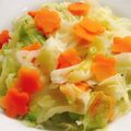姚佩妘 的 紅蘿蔔炒高麗菜（低醣生酮餐）（方便素）（全素） cooksnap