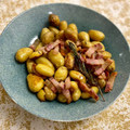 El cooksnap de lusalcidos cuando hizo Patatas de guarnición con romero y panceta ibérica.