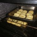El cooksnap de Alejandra Pacheco cuando hizo Scones de queso y aceitunas negras.