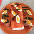 El cooksnap de ni.uman cuando hizo Pastel de queso y salmón ahumado.