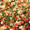 El cooksnap de RosyCocina cuando hizo Ceviche de camarón.