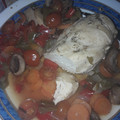 El cooksnap de Rocio Solanilla cuando hizo Pechugas de pollo al horno con verduras y hierbas provenzales.