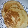 El cooksnap de Romina M. cuando hizo Hot cakes o tortitas de avena y naranja sin huevo ni aceite.