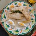 El cooksnap de Pacojo Trujillo cuando hizo Lomos de merluza en salsa con guisantes.
