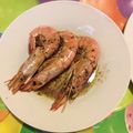 El cooksnap de Loli71 cuando hizo Gambas salteadas al Martini.
