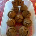 El cooksnap de Cocó cuando hizo Muffins de chocolate con corazón de dulce de leche 🥰.
