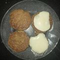 El cooksnap de Jessica Debelluk cuando hizo Hamburguesas de soja texturizada.