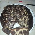 El cooksnap de Yanina Elizabeth Guarasci cuando hizo Budín marmolado.