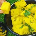 Hetal Shah का कुकस्नैप जब उन्होंने वाटी दाल ना खमण (Vati dal na khaman recipe in hindi) बनाया था।