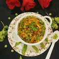 @shipra verma का कुकस्नैप जब उन्होंने आलू गोभी मटर की सब्जी (Aloo Gobhi matar ki sabzi recipe in hindi) बनाया था।